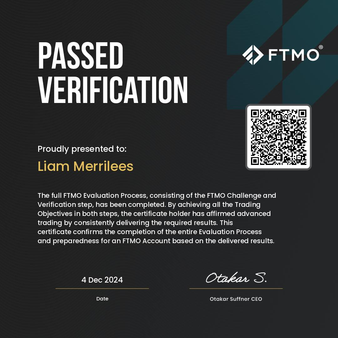 FTMO Accredited Trader